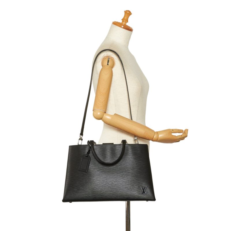 LOUIS VUITTON Epi Kleber MM Satchel - Logoexplore - Image 10
