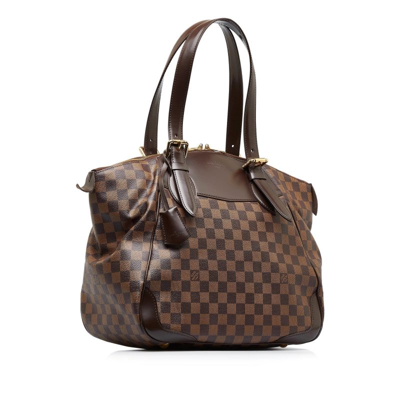 LOUIS VUITTON Damier Ebene Verona GM Shoulder Bag - Logoexplore - Image 2