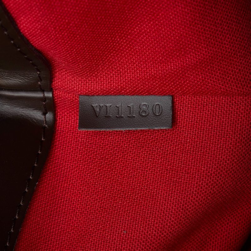 LOUIS VUITTON Damier Ebene Verona GM Shoulder Bag - Logoexplore - Image 8