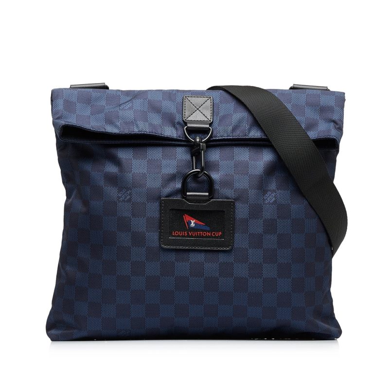 LOUIS VUITTON Damier Nylon LV Cup Alize Crossbody Bag - Logoexplore