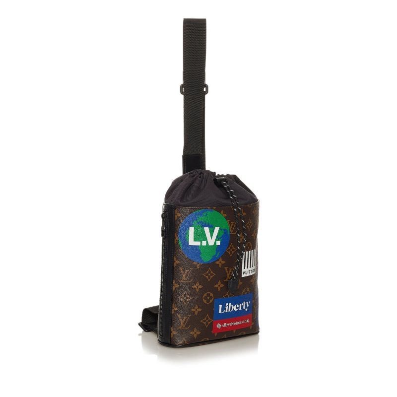 Louis Vuitton Chalk Sling Bag Printed Monogram Canvas - Logoexplore - Image 2