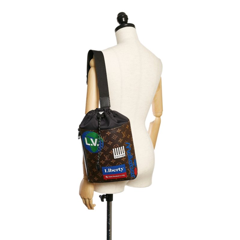 Louis Vuitton Chalk Sling Bag Printed Monogram Canvas - Logoexplore - Image 8