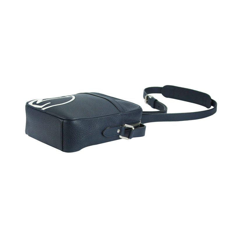 Louis Vuitton Danube LV Circle PM Blue Taurillon - Logoexplore - Image 9