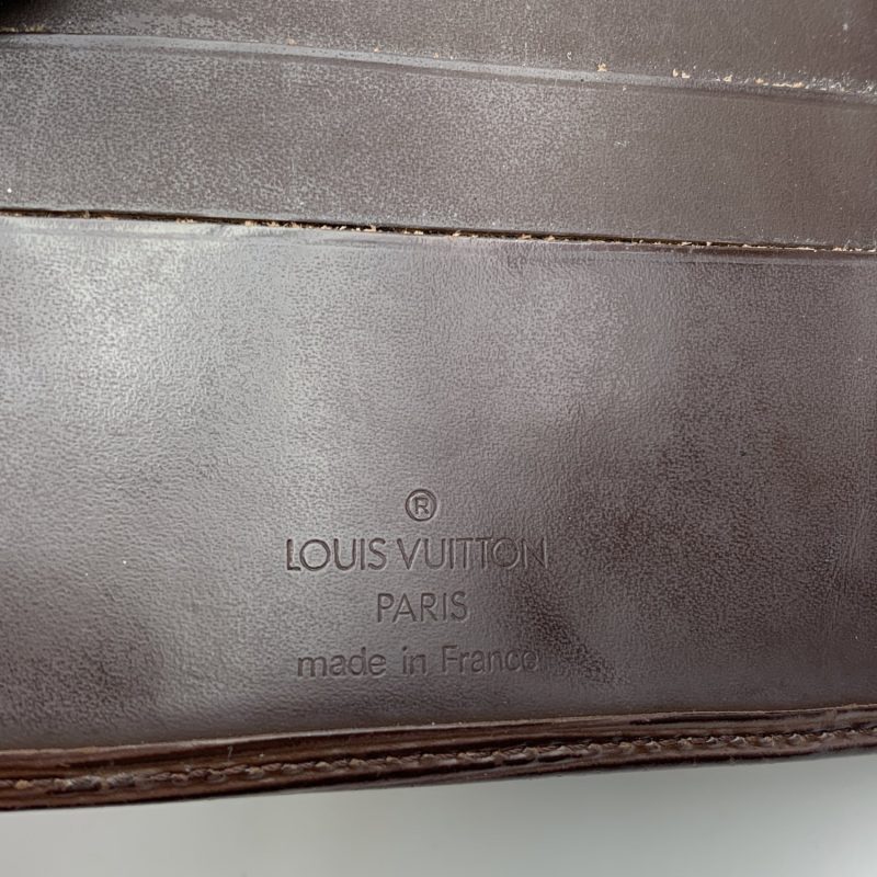 LOUIS VUITTON Brown Epi Leather Compact Wallet Coin Purse - Logoexplore - Image 7