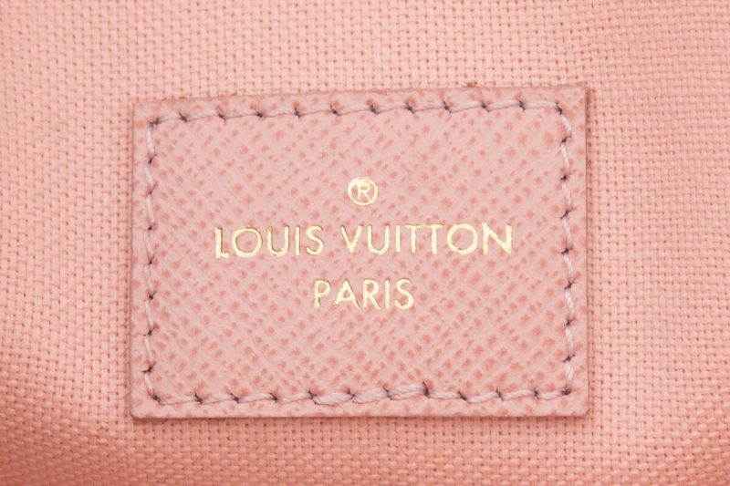 Louis Vuitton Felicie Pochette White Damier Cross-Body - Logoexplore - Image 7