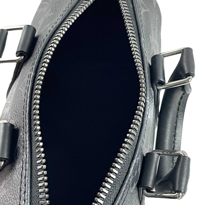 LOUIS VUITTON Excellent Reverse Monogram Eclipse Keepall XS Black Crossbody Bag - Logoexplore - Image 5