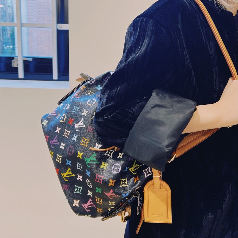 Louis Vuitton Black Monogram Multicolor Petit Noe Bag - Logoexplore - Image 3