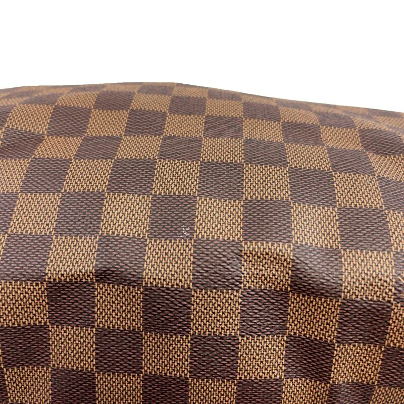 LOUIS VUITTON Excellent Damier Ebene Speedy Bandouliere 30 Brown Handbag - Logoexplore - Image 8
