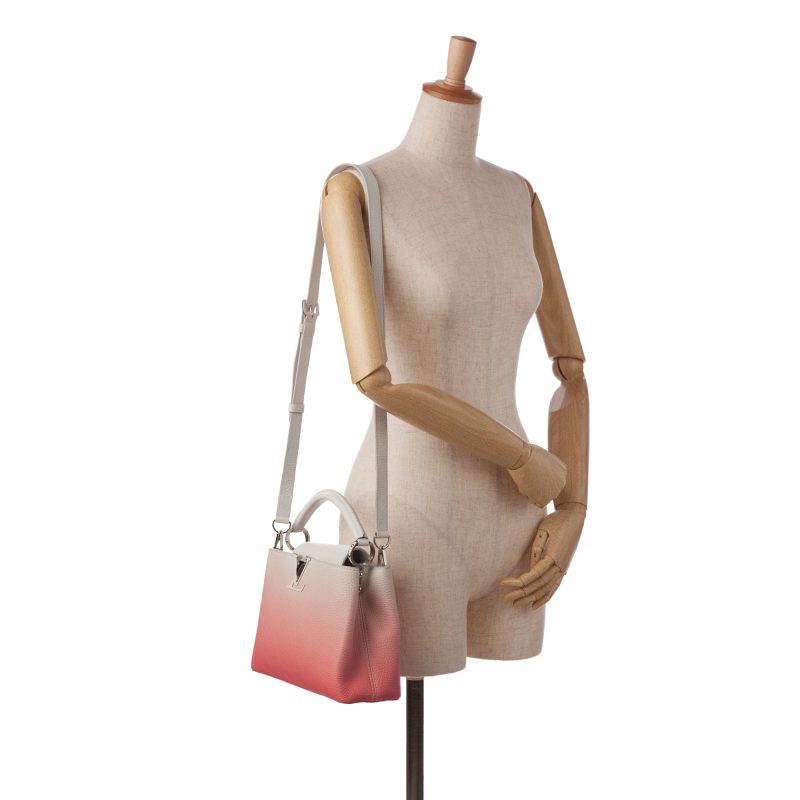 Louis Vuitton Capucines BB Pink Ombre Calfskin - Logoexplore - Image 6