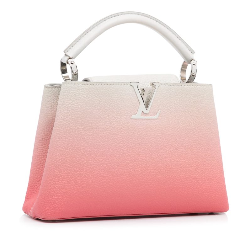 Louis Vuitton Capucines BB Pink Ombre Calfskin - Logoexplore - Image 3