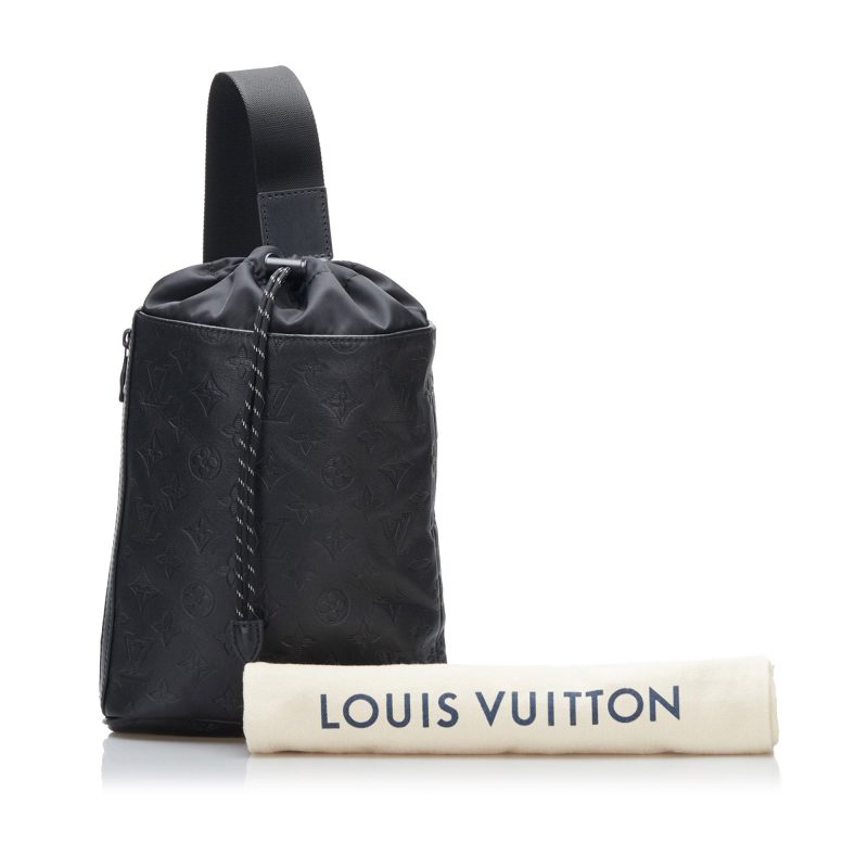 Louis Vuitton Chalk Black Monogram Empreinte - Logoexplore