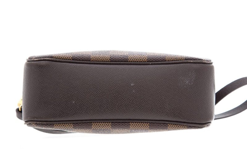 Louis Vuitton Brown Damier Ebene Pochette Handbag - Logoexplore - Image 4