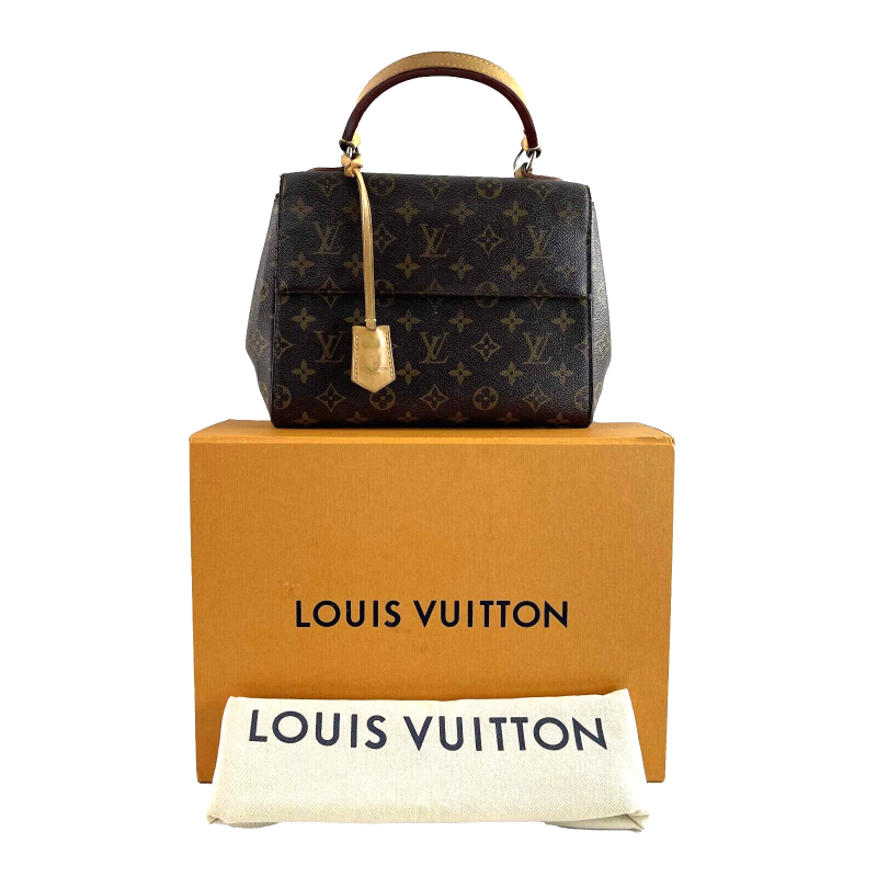 LOUIS VUITTON Cluny Monogram Canvas Top Handle Monogram BB - Logoexplore - Image 4