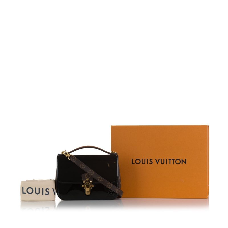 Louis Vuitton Cherrywood PM Black Vernis Miroir - Logoexplore - Image 10