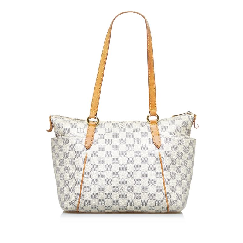 LOUIS VUITTON Damier Azur Totally PM Tote Bag - Logoexplore