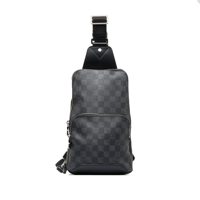 LOUIS VUITTON Damier Graphite Avenue Sling Crossbody Bag - Logoexplore