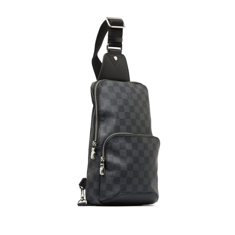 LOUIS VUITTON Damier Graphite Avenue Sling Crossbody Bag - Logoexplore - Image 2