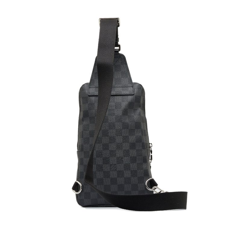 LOUIS VUITTON Damier Graphite Avenue Sling Crossbody Bag - Logoexplore - Image 3