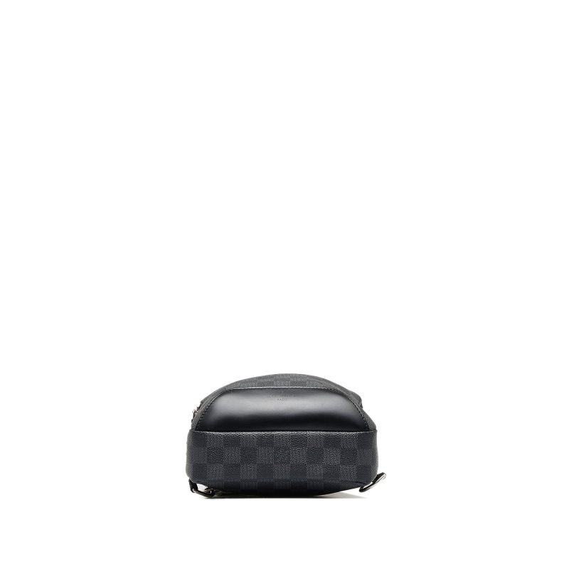 LOUIS VUITTON Damier Graphite Avenue Sling Crossbody Bag - Logoexplore - Image 4