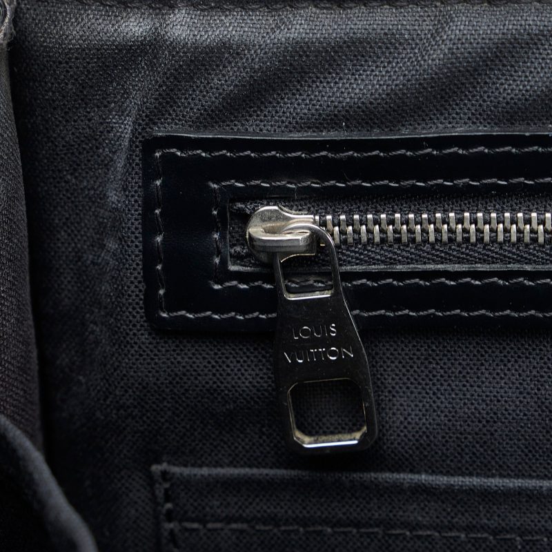 LOUIS VUITTON Damier Graphite Poche-Documents Portfolio Clutch Bag - Logoexplore - Image 8