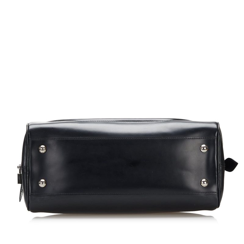 Louis Vuitton Bowling Montaigne GM Black Epi - Logoexplore - Image 4