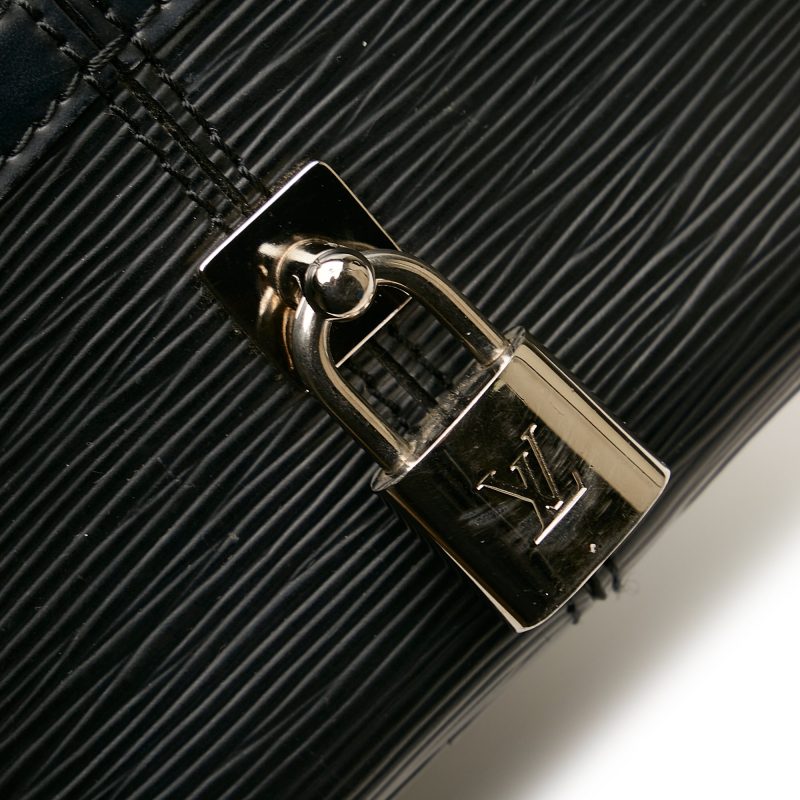 Louis Vuitton Bowling Montaigne GM Black Epi - Logoexplore - Image 7