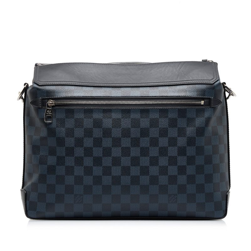 LOUIS VUITTON Damier Cobalt Greenwich Messenger Crossbody Bag - Logoexplore - Image 3