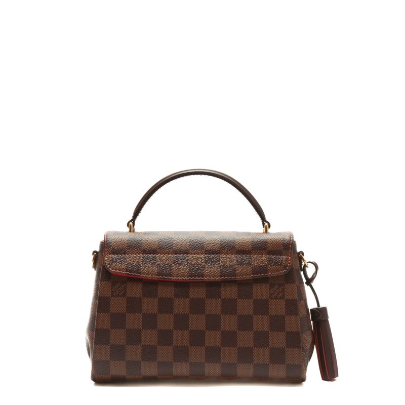LOUIS VUITTON Croisette Top Handle Bag Damier Ebene - Logoexplore - Image 5