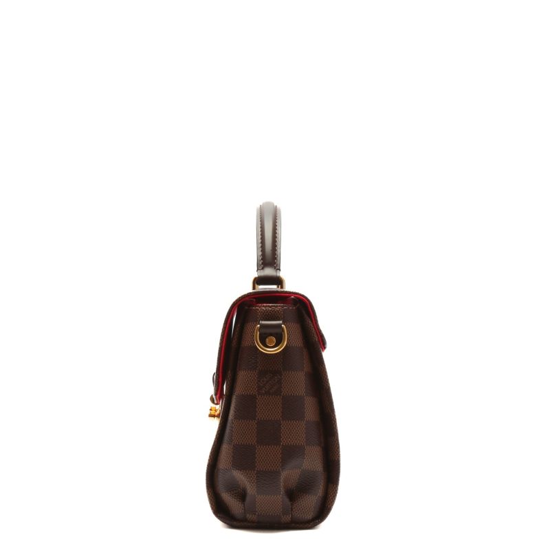 LOUIS VUITTON Croisette Top Handle Bag Damier Ebene - Logoexplore - Image 9