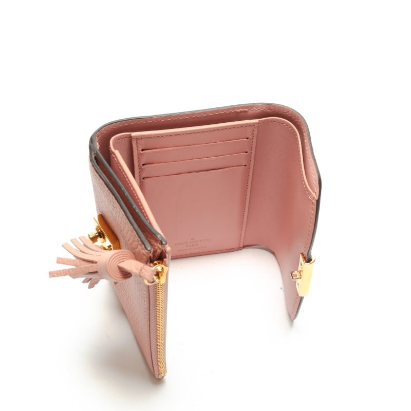 LOUIS VUITTON Croisette Compact Wallet-Damier Ebene w/ Magnolia - Logoexplore - Image 10