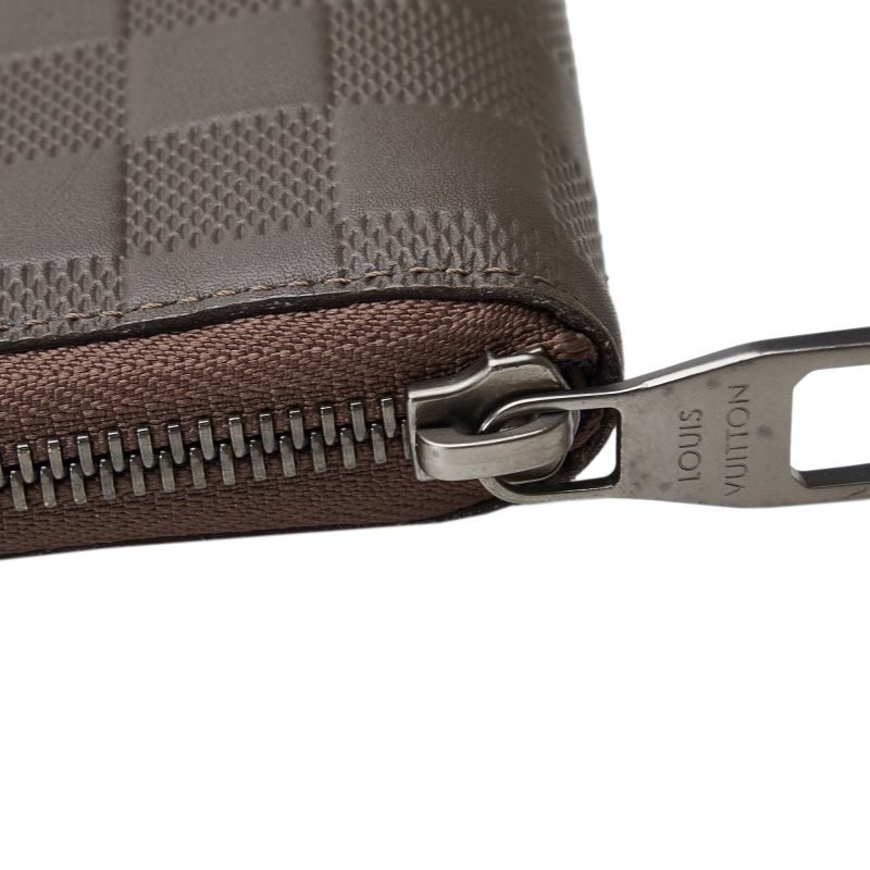 LOUIS VUITTON Damier Infini Zippy Wallet Small Wallets - Logoexplore - Image 8