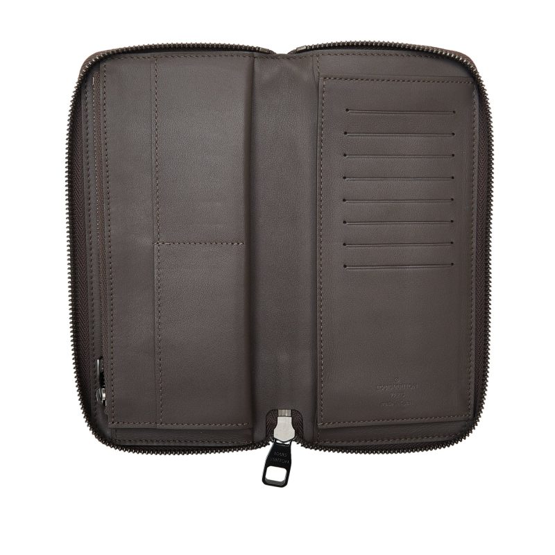LOUIS VUITTON Damier Infini Zippy Wallet Small Wallets - Logoexplore - Image 9