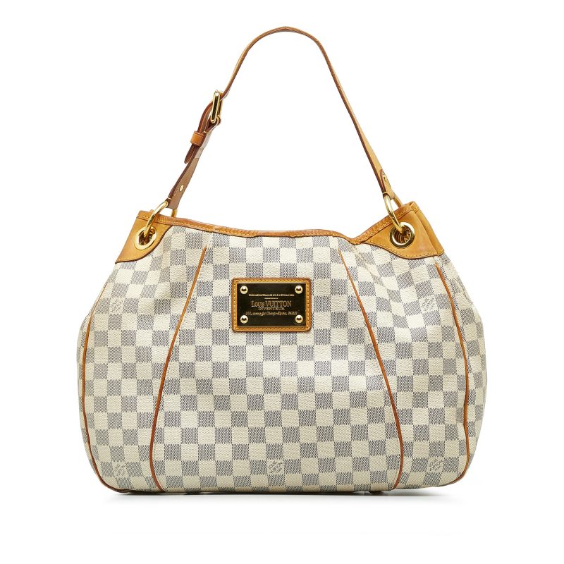 LOUIS VUITTON Damier Azur Galliera PM Shoulder Bag - Logoexplore