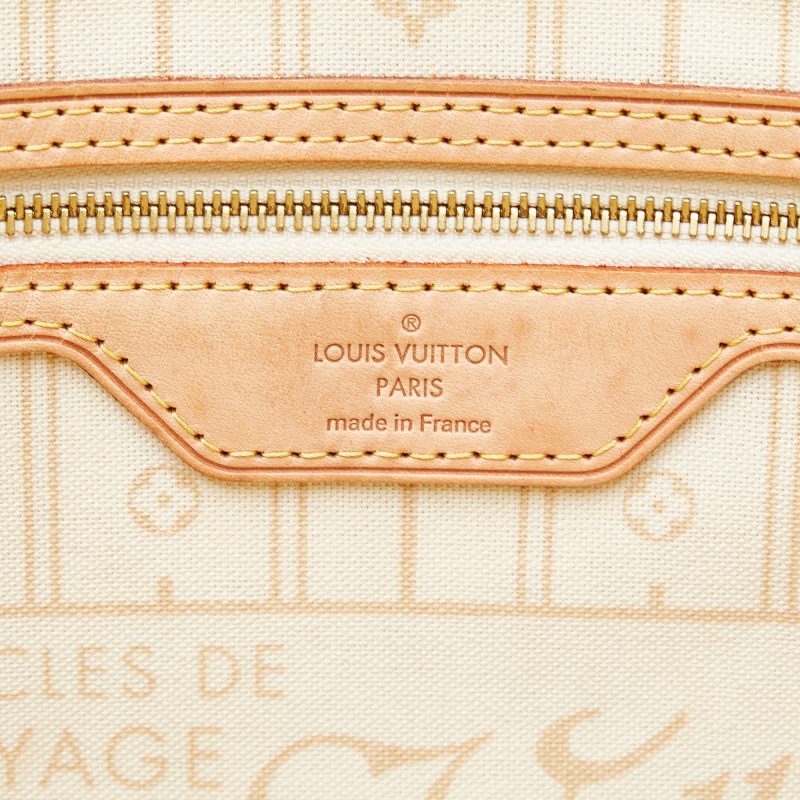LOUIS VUITTON Damier Azur Neverfull MM Tote Bag - Logoexplore - Image 7