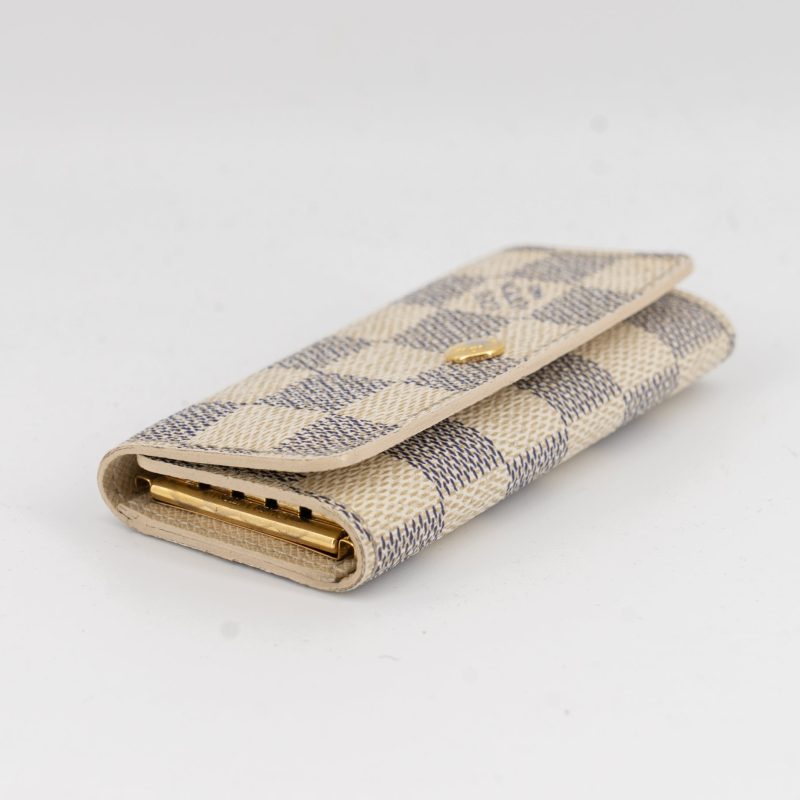 Louis Vuitton Damier Azur key holder - Logoexplore - Image 4