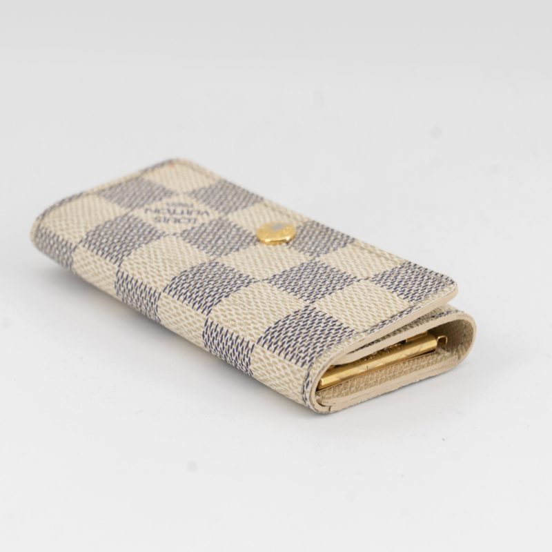 Louis Vuitton Damier Azur key holder - Logoexplore - Image 5