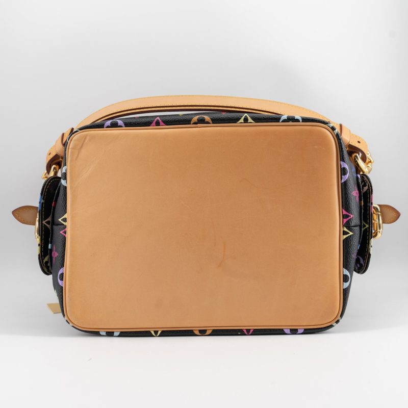 Louis Vuitton Black Monogram Multicolor Petit Noe Bag - Logoexplore - Image 8