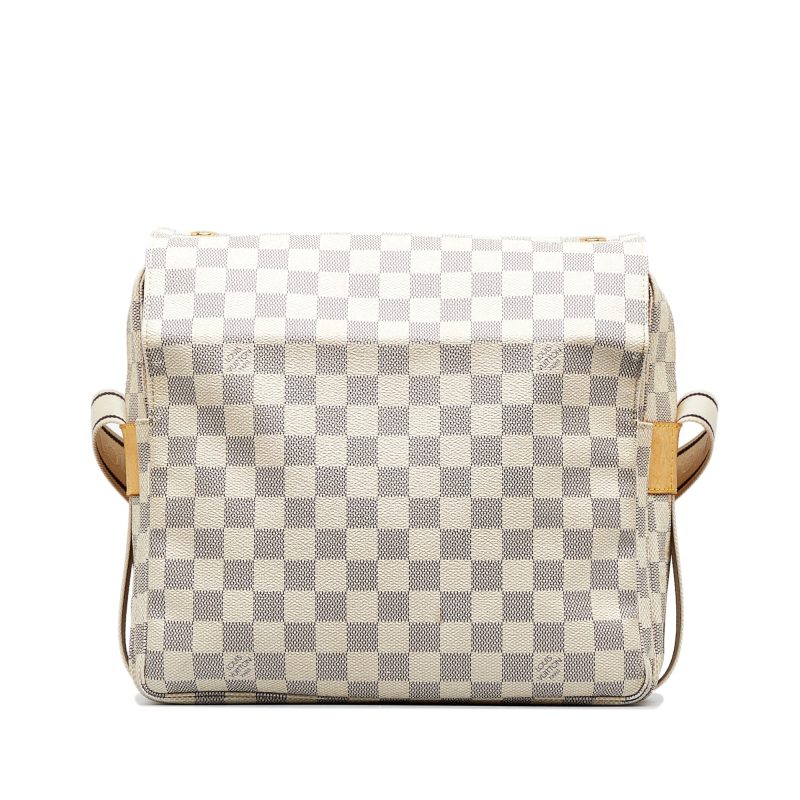 LOUIS VUITTON Damier Azur Naviglio Crossbody Bag - Logoexplore - Image 3
