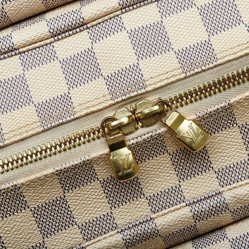 LOUIS VUITTON Damier Azur Naviglio Crossbody Bag - Logoexplore - Image 8