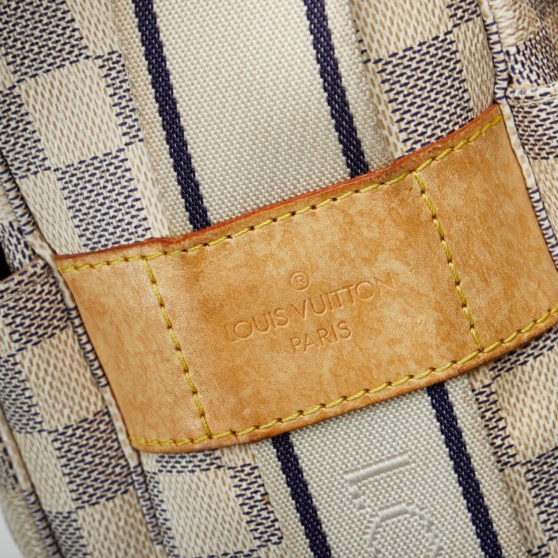 LOUIS VUITTON Damier Azur Naviglio Crossbody Bag - Logoexplore - Image 9