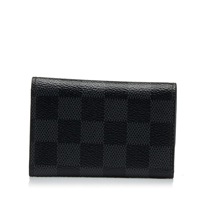 LOUIS VUITTON Damier Graphite 6 Key Holder - Logoexplore - Image 3