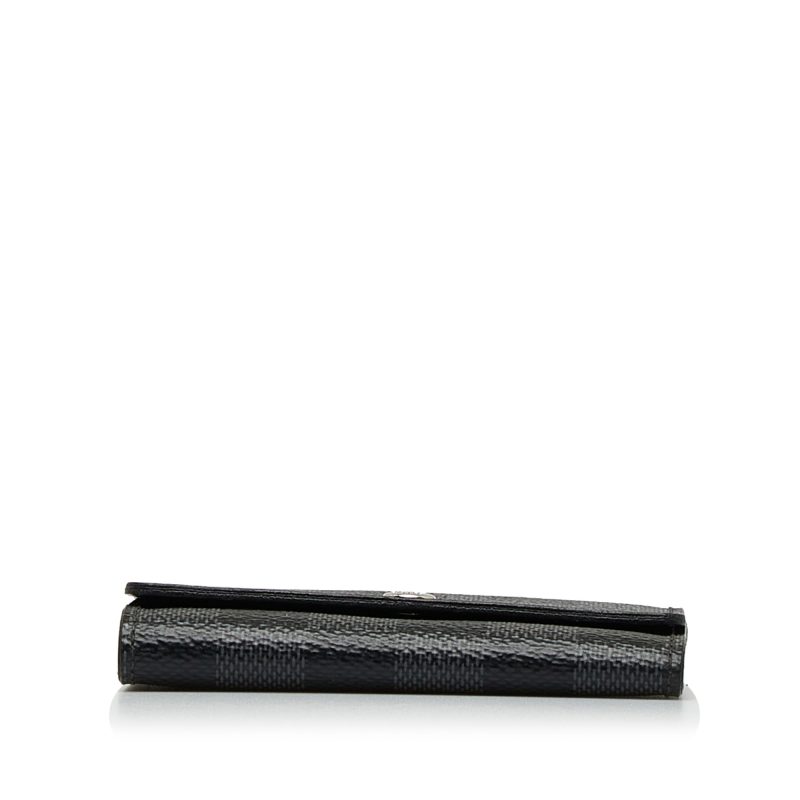 LOUIS VUITTON Damier Graphite 6 Key Holder - Logoexplore - Image 4