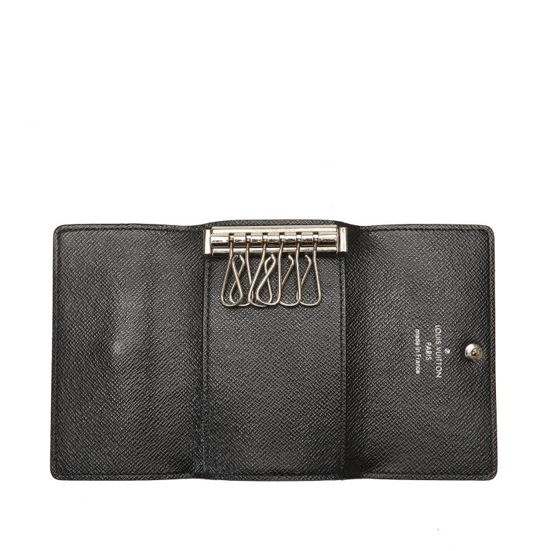 LOUIS VUITTON Damier Graphite 6 Key Holder - Logoexplore - Image 5