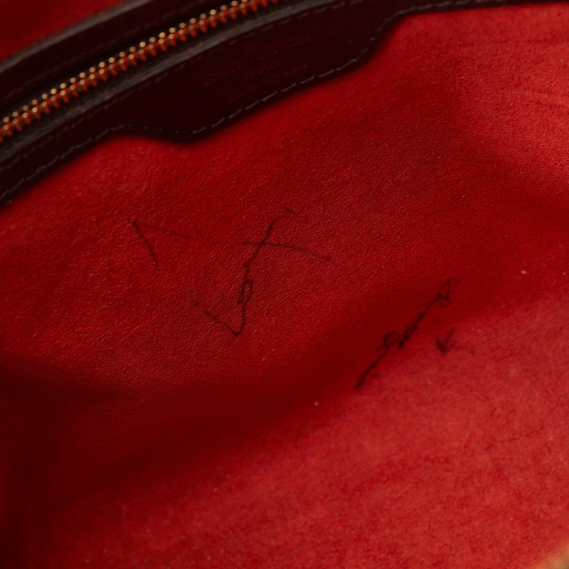 LOUIS VUITTON Damier Ebene Brera Handbag - Logoexplore - Image 6