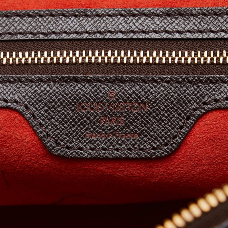 LOUIS VUITTON Damier Ebene Brera Handbag - Logoexplore - Image 7