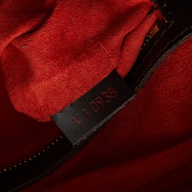LOUIS VUITTON Damier Ebene Brera Handbag - Logoexplore - Image 8