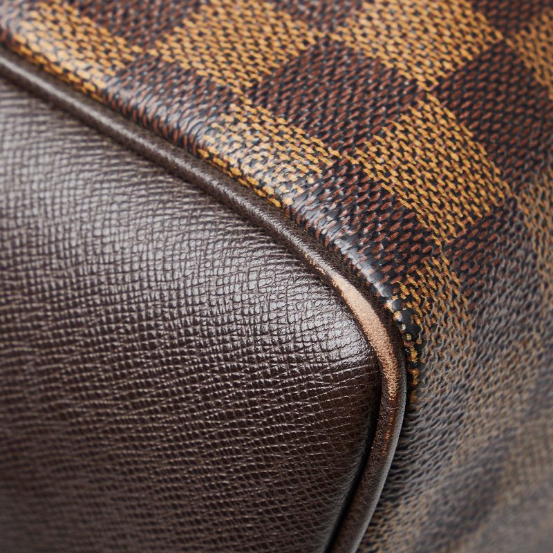 LOUIS VUITTON Damier Ebene Brera Handbag - Logoexplore - Image 9