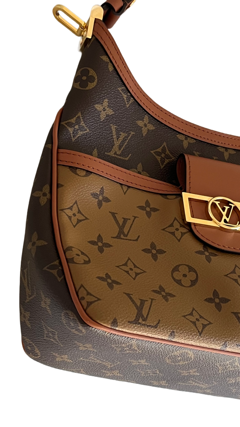 Louis Vuitton Dauphine Hobo PM Reverse Monogram - Logoexplore - Image 10