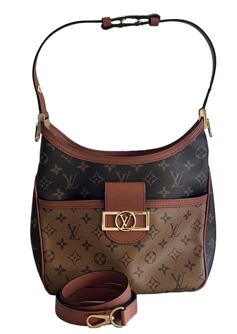 Louis Vuitton Dauphine Hobo PM Reverse Monogram - Logoexplore - Image 3