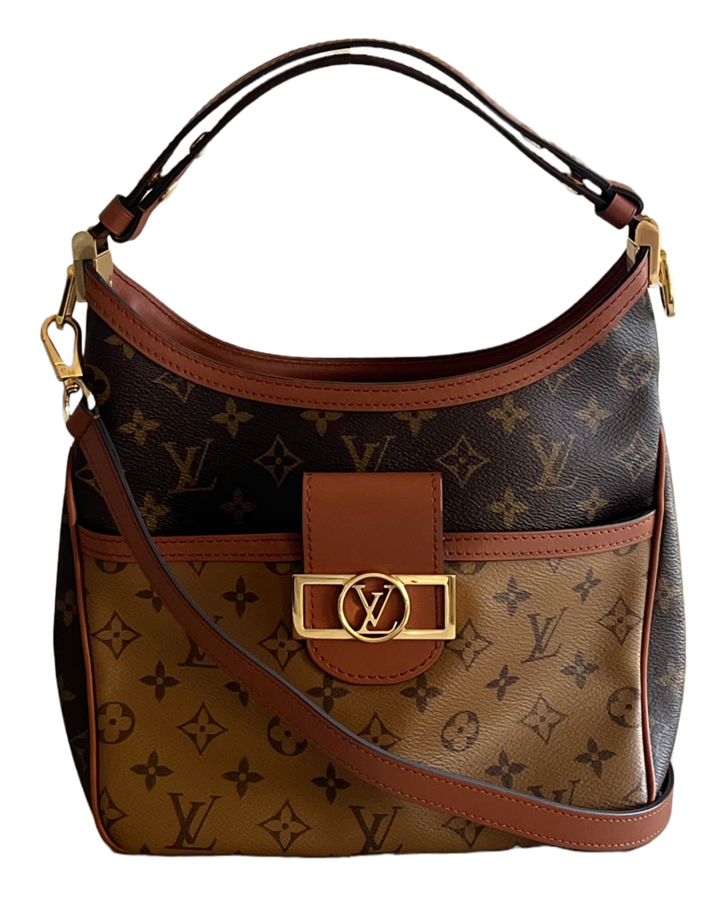 Louis Vuitton Dauphine Hobo PM Reverse Monogram - Logoexplore